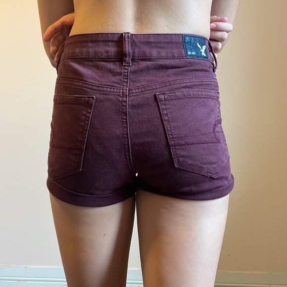 these are modeled on a size 00, 5'3 model. - Picture 2 of 2